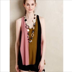 Anthropologie Puella North South Swing Tank